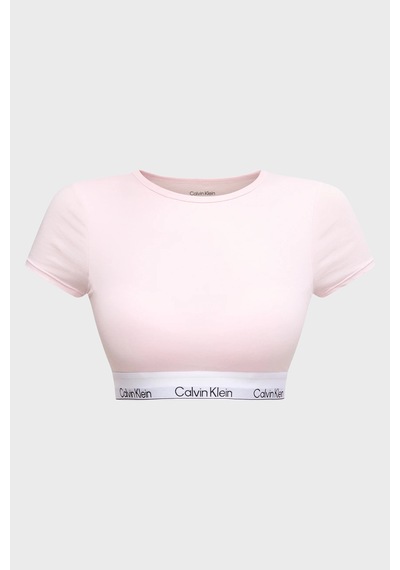 Calvin Klein Bayan Crop Lv00qf8495 8z6 Pembe