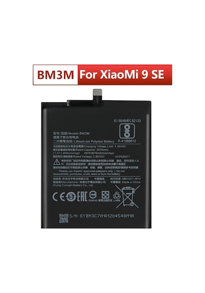 Xiaomi Mi 9 Se Mi 9se Bm3m Batarya Pil