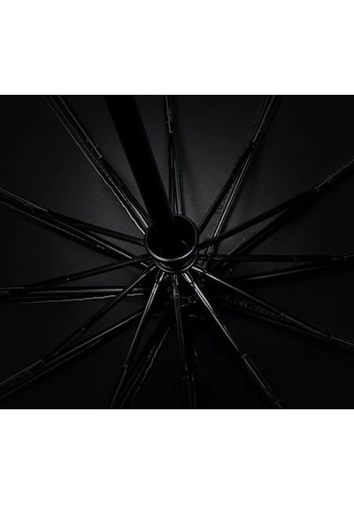 Bliss Umbrella 12 Telli Otomatik Şemsiye Siyah