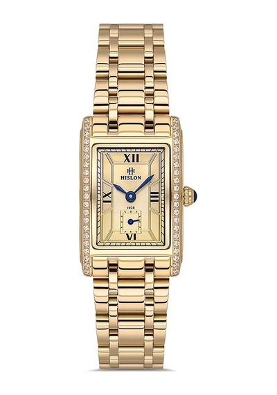 Hislon Classic Queen Collection Ql149g-10sg Kadın Kol Saati Sarı