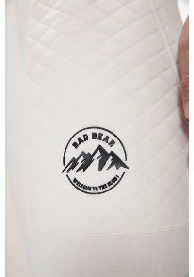 Bad Bear Grass Marshmallow Erkek Sweatpants Eşofman Altı Beyaz