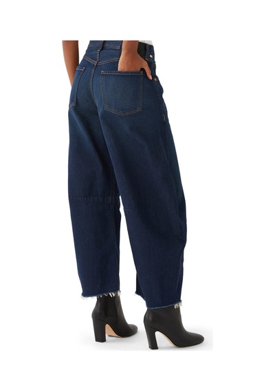 Hunman Citizens Of Humanity Retro Tarzı Geniş Paça Kot Pantolon Koyu Mavi 31