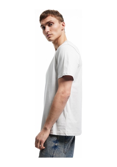 Koton Kısa Kollu Bisiklet Yaka Regular Fit Pamuklu Minimal Baskılı Tişört Gri 6wam10049hk Gri Koton Kısa Kollu Bisiklet Yaka Regular Fit Pamuklu Minimal Baskılı Tişört Gri 6wam10049hk Gri