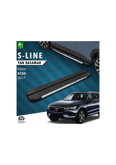 S-dizayn Volvo Xc60 2 S-line Krom Yan Basamak 193 Cm 2017 Üzeri