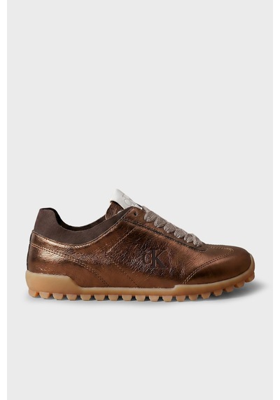 Calvin Klein Parlak Deri Sneaker Ayakkabı Hw0hw0330502n Kadın Ayakkabı Hw0hw03305 02n Bronz Calvin Klein Parlak Deri Sneaker Ayakkabı Hw0hw0330502n Kadın Ayakkabı Hw0hw03305 02n Bronz