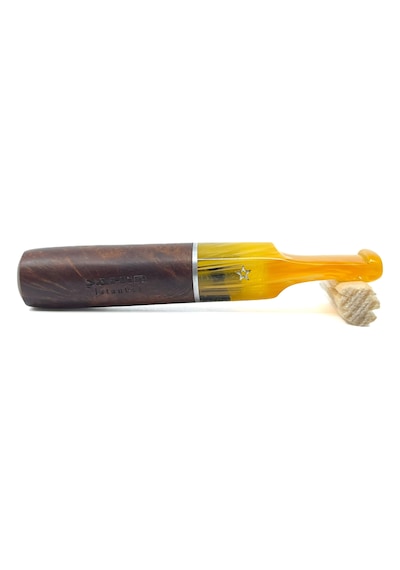 Şahin 9mm Filtreli 8mm Uçlu Akrilik Saplı Ağızlık - Kahverengi - 2583