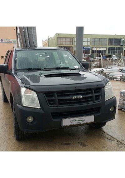 Eurocap Isuzu D-Max Ön Kaput Koruyucu Rüzgarlık 3Mm Abs 2006-12