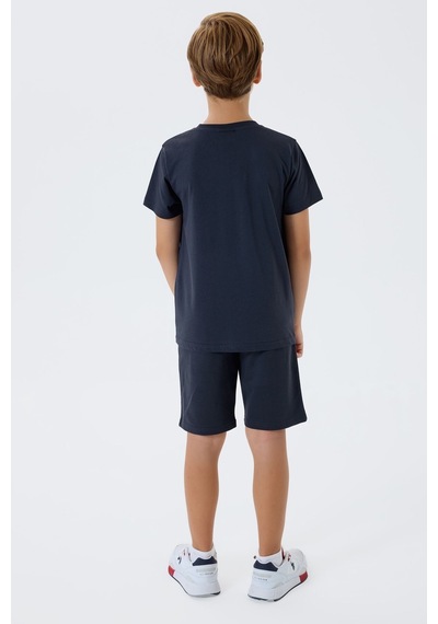 U.s. Polo Assn. Erkek Çocuk Siyah Bermuda Takım 5274-49791 Siyah