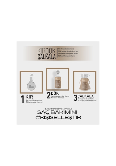 Daily Perfection Pro Shot No:6 Ekstra Parlaklık Provitamin Serum 2 x 6 ML
