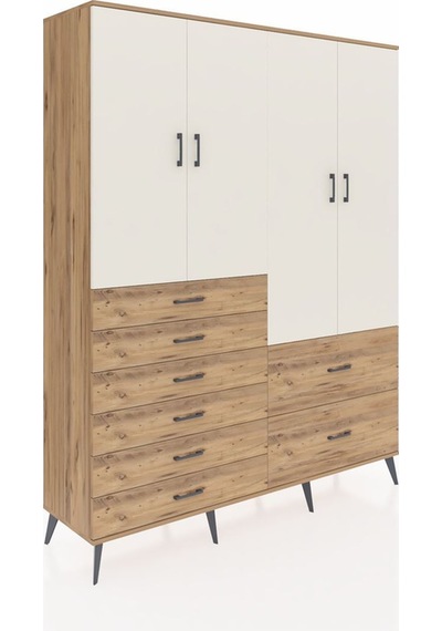 Hyperion Gardrop 7 Raflı 8 Çekmeceli 4 Kapaklı 176x44x221 Çam-aytaşı/çam Aytaşı/çam Hyperion Gardrop 7 Raflı 8 Çekmeceli 4 Kapaklı 176x44x221 Çam-aytaşı/çam Aytaşı/çam