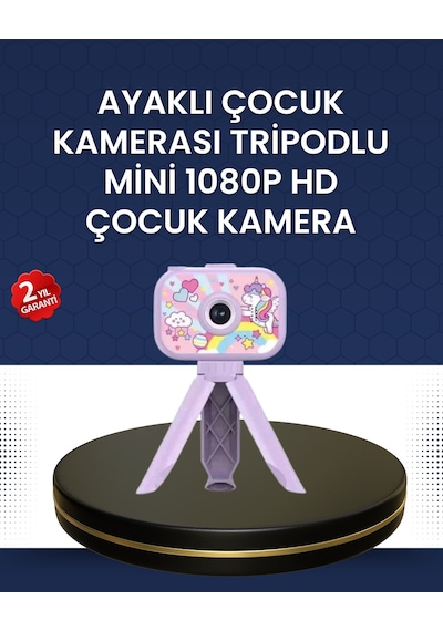 Çocuklara Özel Tripodlu Kamera 27 Çerçeve Ve 10 Ayna Efekti