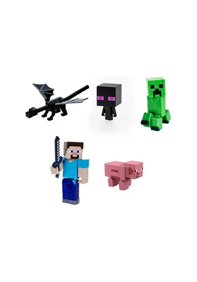 Minecraft Lisanslı Mikro Figürler