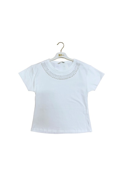 Xo Kids Kız Çocuk Tişort 10-14 Yaş 36019 Beyaz