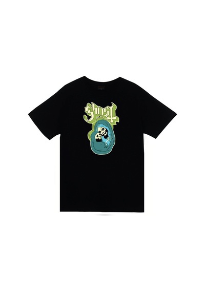 Ghost Baskılı T-shirt SIYAH