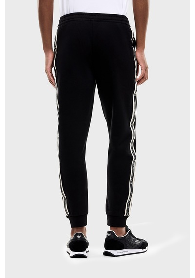 Ea7 Şerit Detaylı Pamuklu Lasitkli Bel Lastikli Paça Pantolon Erkek Pantolon 7m002198 Af10377 Uc001 Siyah Ea7 Şerit Detaylı Pamuklu Lasitkli Bel Lastikli Paça Pantolon Erkek Pantolon 7m002198 Af10377 Uc001 Siyah