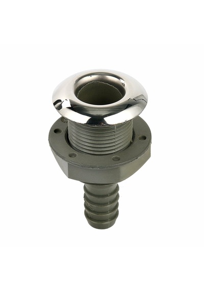 Krom Flanşlı Sintine Çıkışı. Tekne Ve Karavan Su Çıkışı. 5/8"