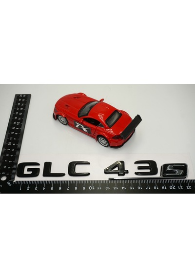 GLC43S Bagaj Parlak Siyah ABS 3M 3D Yazı Logo