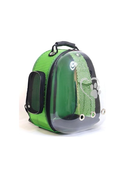 Nexus Astronot Model Kedi Ve Köpek Taşıma Çantası, 44x32x34 Cm, Yeşil