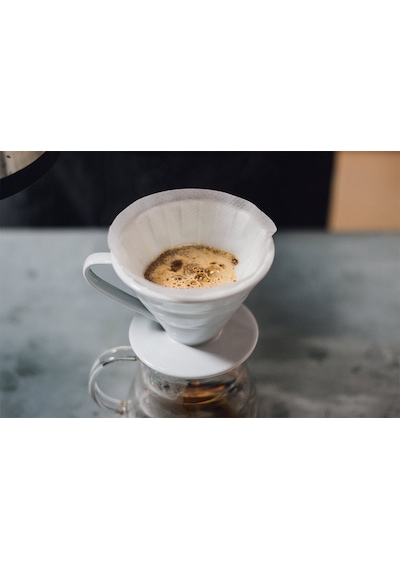 Horecamark V60 Filtre Kağıdı. No:1.5 Beyaz 100lü