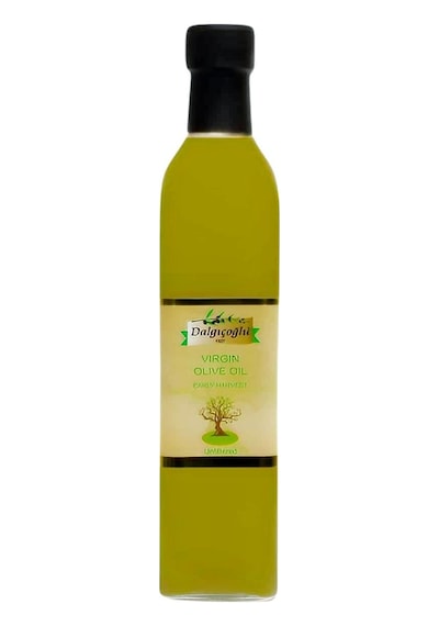 Dalgıçoğlu Erken Hasat Soğuk Sıkım Zeytinyağı Filtresiz Dörtgen Cam 500 ML
