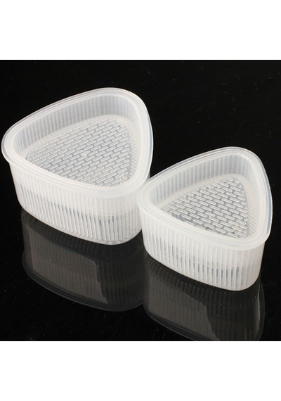 Üçgen Suşi Pirinç Kalıbı, 4pcs Suşi Pirinç Kek Pres Yapımcısı Kolay Suşi Haddeleme Çok Renkli
