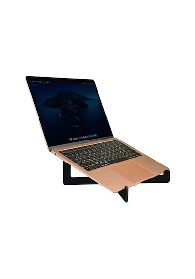 Taşınabilir Ahşap Laptop Standı - Ergonomik Tasarım
