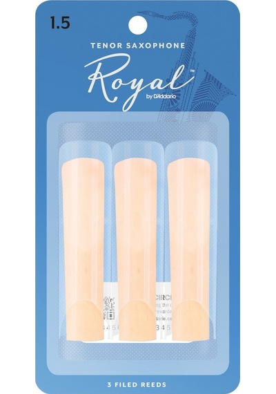 D'addario Rkb0315 Royal Tenor Saksafon Kamışı No: 1.5 Başlangıç/eğitim - 3'lü Paket Dosyalı Filed Kesim Ve Esnek Cevap Kabiliyeti