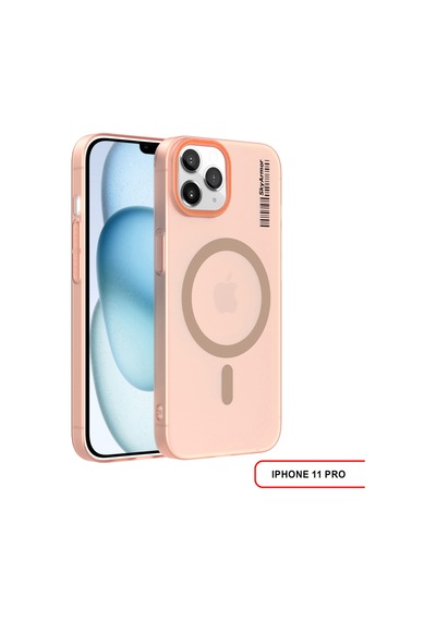 Apple iPhone 11 Pro Magsafe Uyumlu Mat Sert Klein Kılıf Çöl
