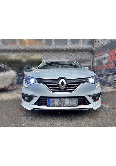 Megane 4 Ön Tampon Eki - Plastik - Boyasız