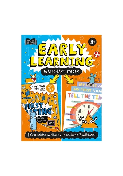 Help With Homework: Early Learning Wallchart Folder 3+