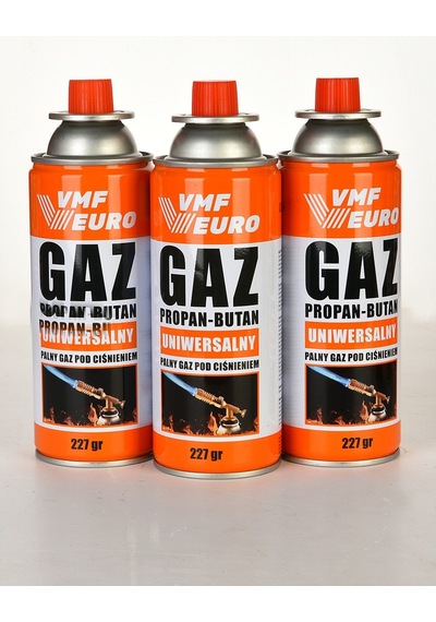 Remtas Vmf Eurogaz Kamp Ak Gazı Valfli Kartuş 227gr - 3 Adet Çok Renkli