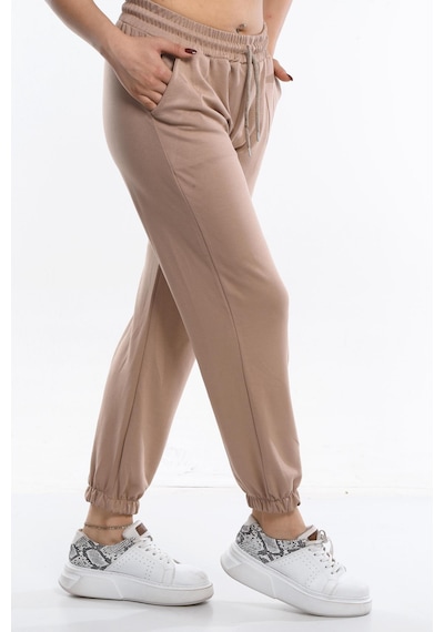 Monox Kadın Oys Jogger Modal Eşofman Altı Bordo