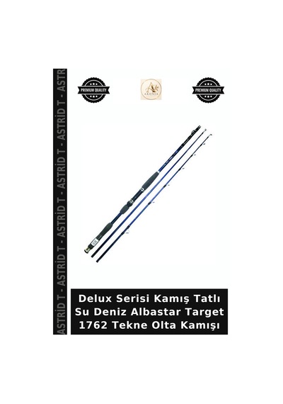 Delux Serisi Kamış Tatlı Su Deniz Albastar Target 1762 Tekne Olta Kamışı 180cm