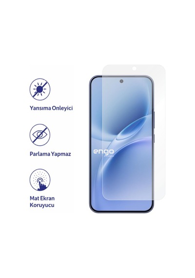 Vivo V70 Fe Mat Ekran Koruyucu Nano Anti-glare Yüzey