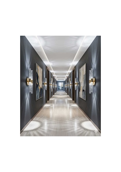Bubbleflux Dubble Medium 40 Cm Modern Tasarım Led Aplik - Duvar Lambası - Gold - Elektrikli - Beyaz Led Gold - Elektrikli