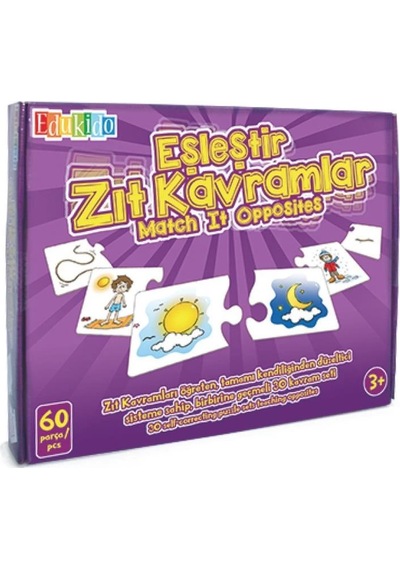 Mey İthalat Edu-1012 Eşleştir Zıt Kavramlar -chiva