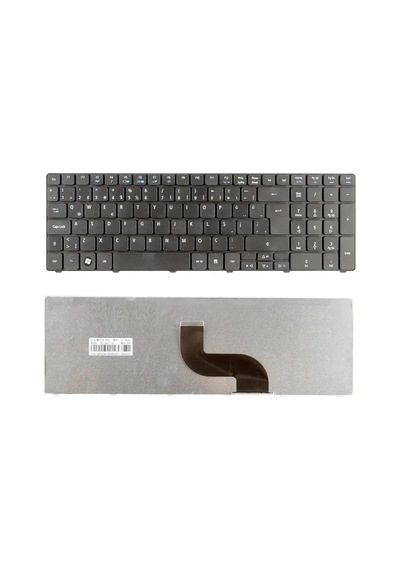 Acer Aspire 5536, 5742, 5738, 5810t Notebook Klavye Siyah Tr
