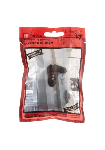 Agu-017 Pimapen Kapı Ve Pencere Çocuk Kilidi Beyaz, 72g Altın Ve Çok Renkli