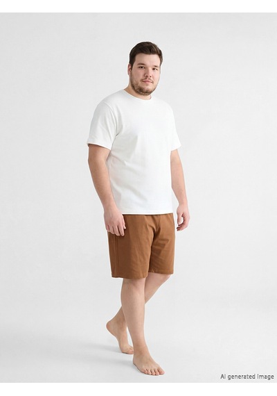 Lc Waikiki Lc Waıkıkı Bej Standart Kalıp Erkek Pijama Alt Şort