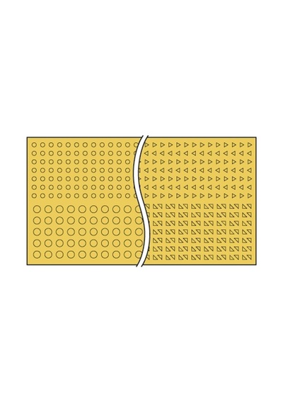 Mr.hobby Gt-71 Yuvarlak Ve Üçgen Maskeleme Bantları, 2 Adet 100x175mm Levhada