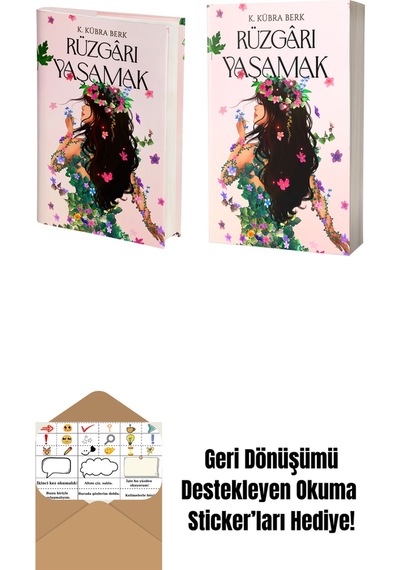 Rüzgârı Yaşamak Ciltli + Rüzgârı Yaşamak + Okuma Sticker'ları