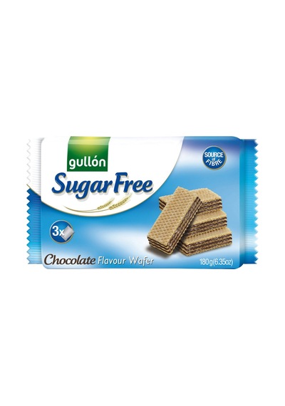 4 Adet Gullon Şekersiz Kakao Kremalı Gofret 180 G