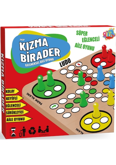 Ritoys Ahşap Kızma Birader Oyunu