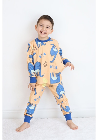 Erkek Pijama Takımı Hardal