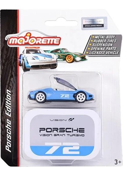 Majorette Porsche Motorsport Deluxe Araçlar - Vision Gran Turismo Mavi 212053161
