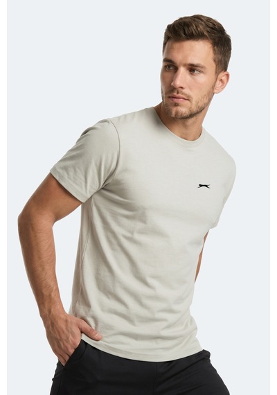 Slazenger Rosalva In Erkek Açık Gri Tişört