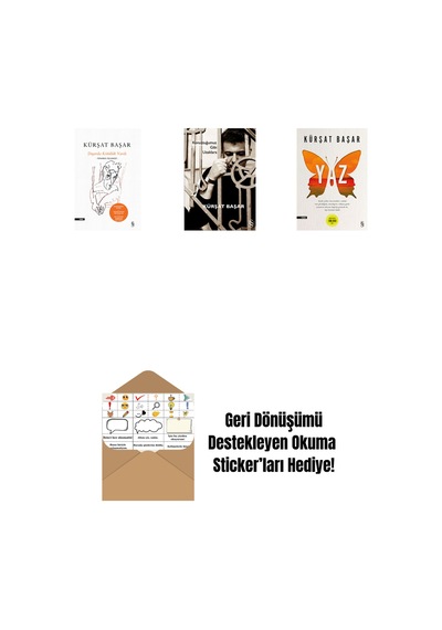 Dışarda Kötülük Vardı Ciltli + Konuştuğumuz Gibi Uzaklara + Yaz + Okuma Sticker'ları