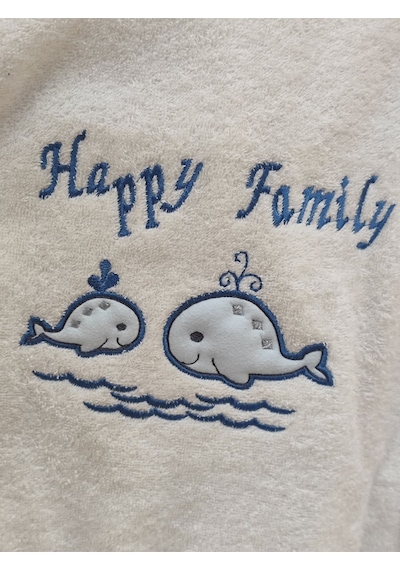 %100 Pamuklu & Başlıklı Bebek Banyo Havlusu - Yumuşak & Su Emici Nakışlı Bebek Havlusu 12 - 36 Ay