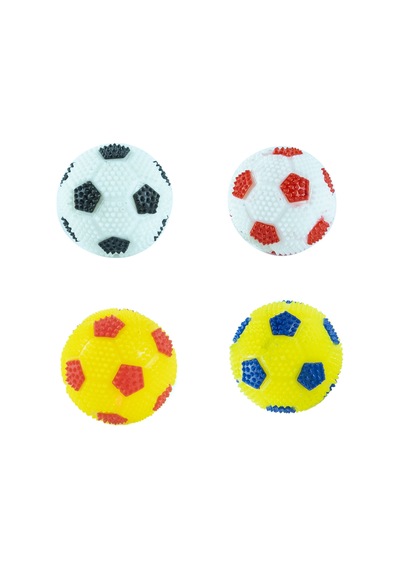 Top Oyuncak Işıklı Sesli Minik Toplar Oyun Topu Dörtlü Set 6 Cm