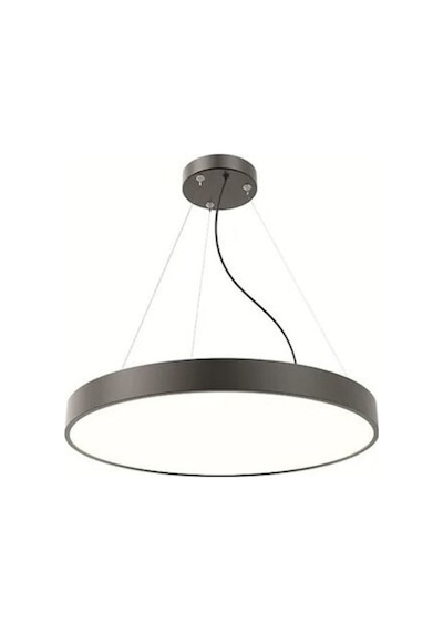Davul / Sarkıt Avize / 40 Cm / Antrasit Kasa / 3 Renk Işık / 3 Yı Anrasit